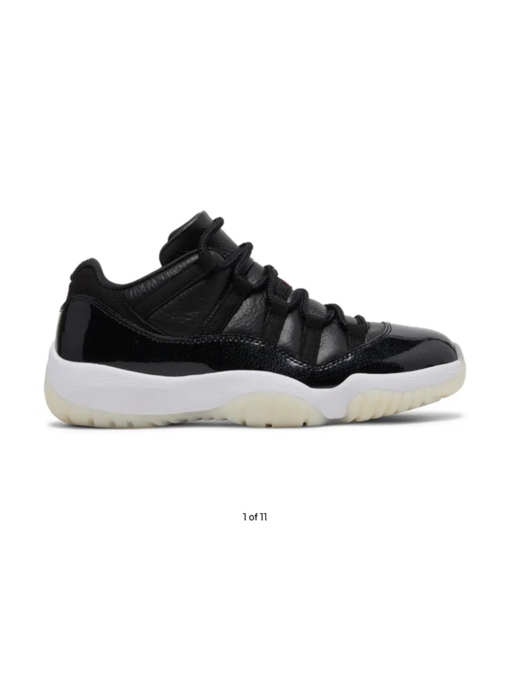 Air Jordan 11 Retro Low (GS) '72-10' 528896-001 Size 5.5Y